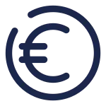 Euro SVG Icon